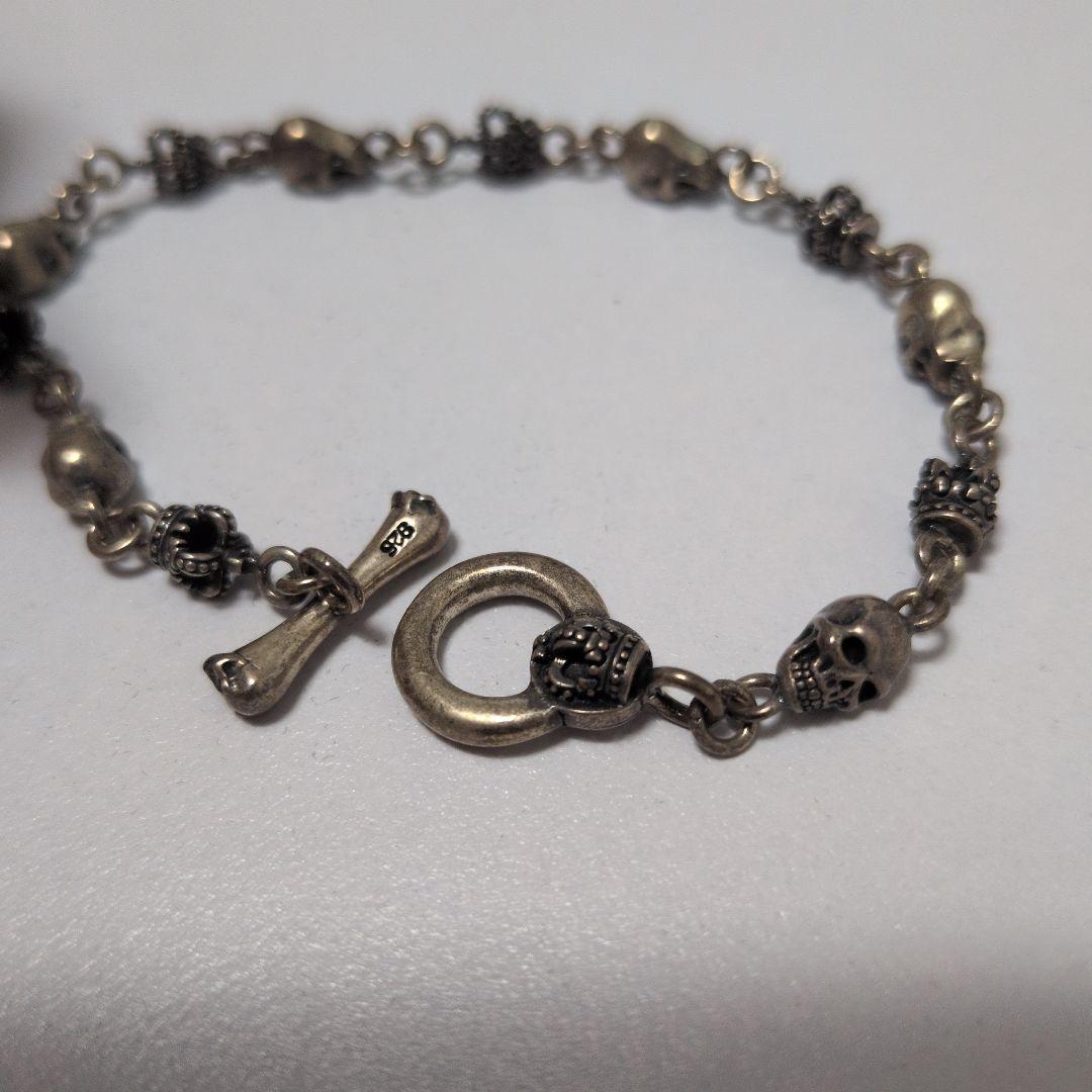 JUSTIN DAVIS ジャスティンデイビス SKULLブレスレット