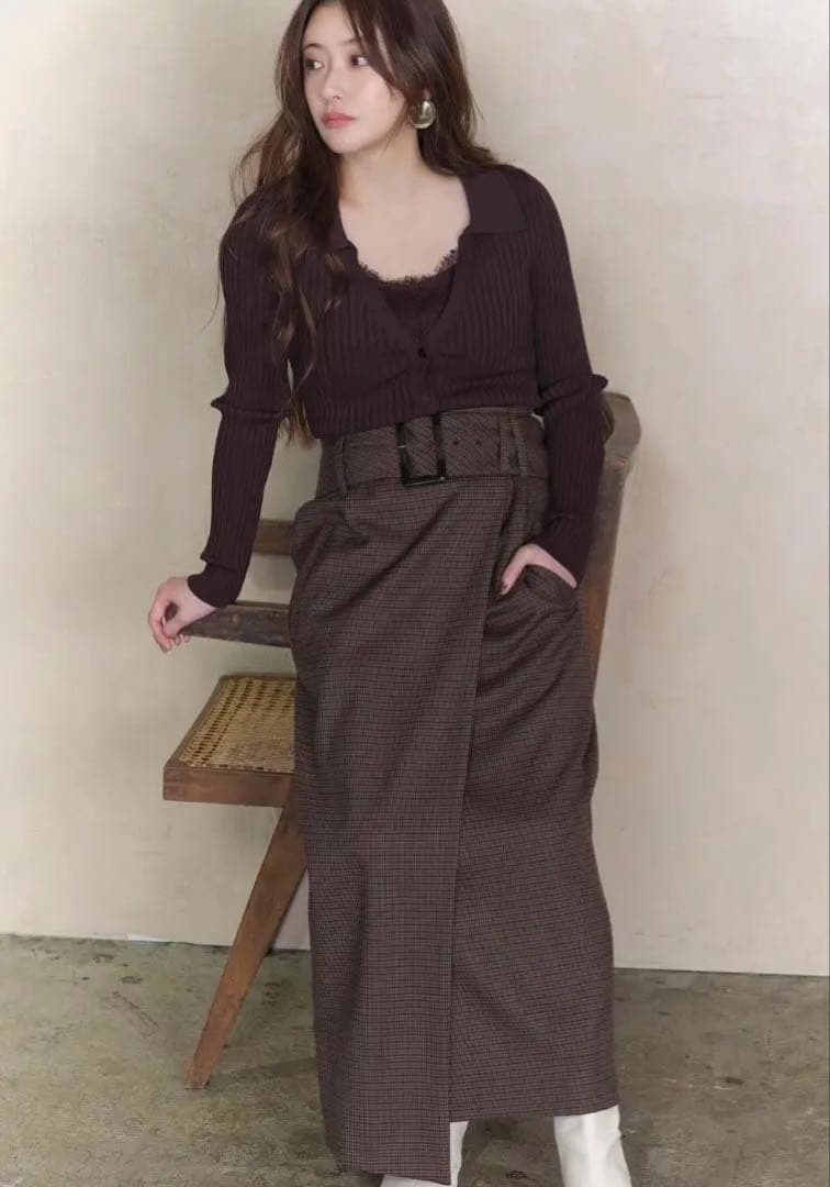 Mystrada レースキャミアンサンブル