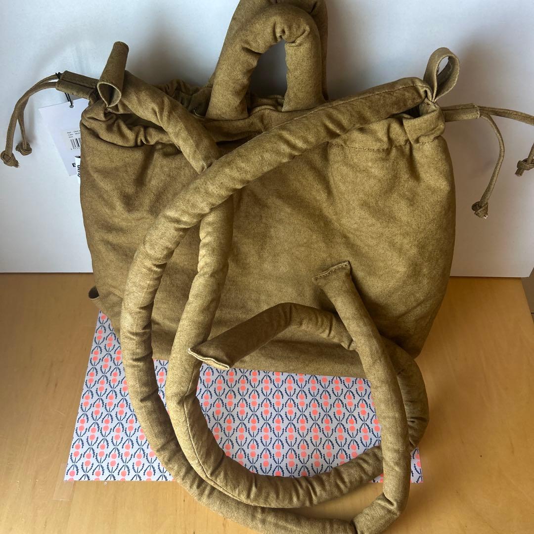 ÖLEND BACKPACKS ONA WASHED BAG マスタード