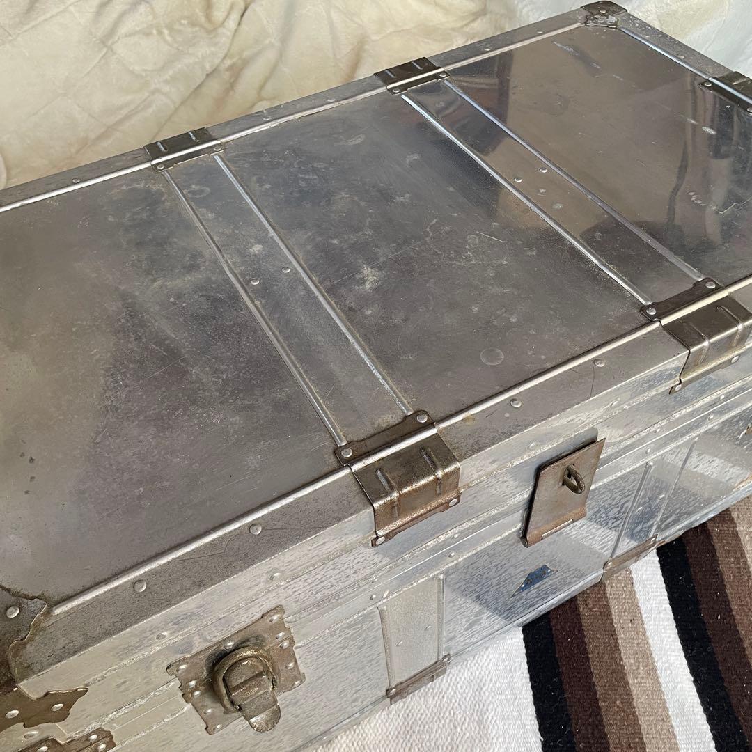 【お正月限定価格】　船舶トランク　KOWA　ヴィンテージ　アンティーク