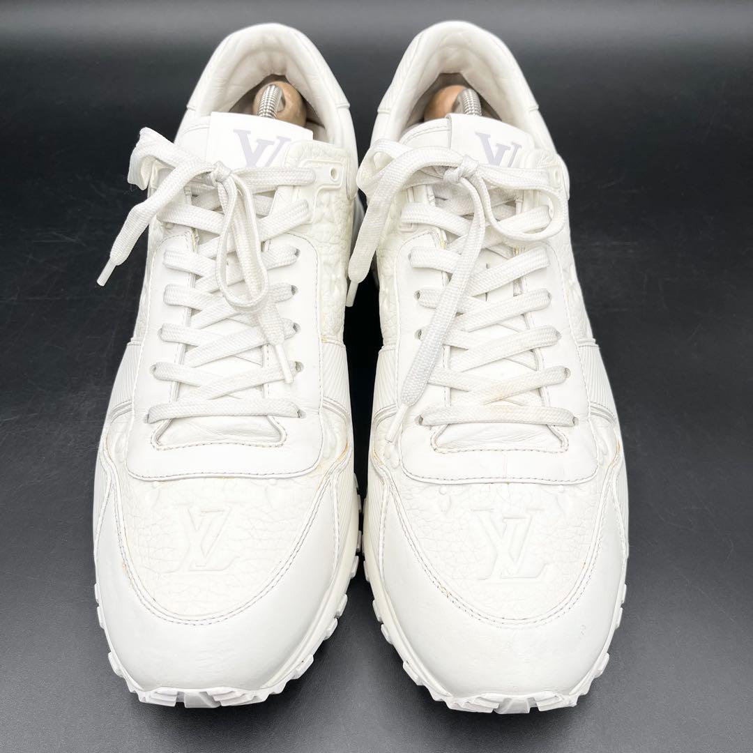 美品✨ ルイヴィトン ランアウェイ モノグラム エンボス レザー 27.5cm