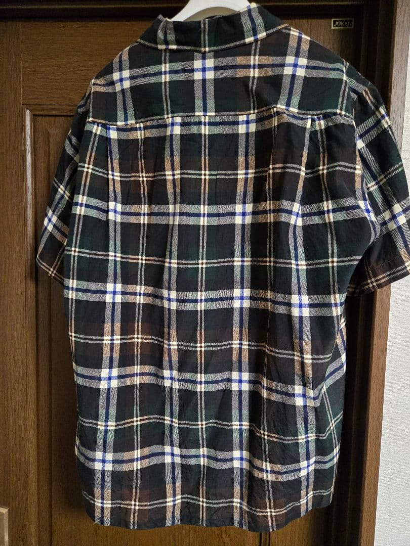 トップス sacai 25ss Plaid Print Shirt