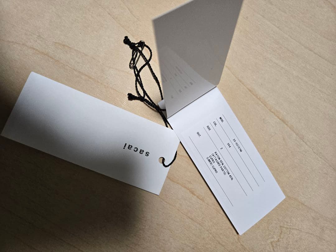 トップス sacai 25ss Plaid Print Shirt