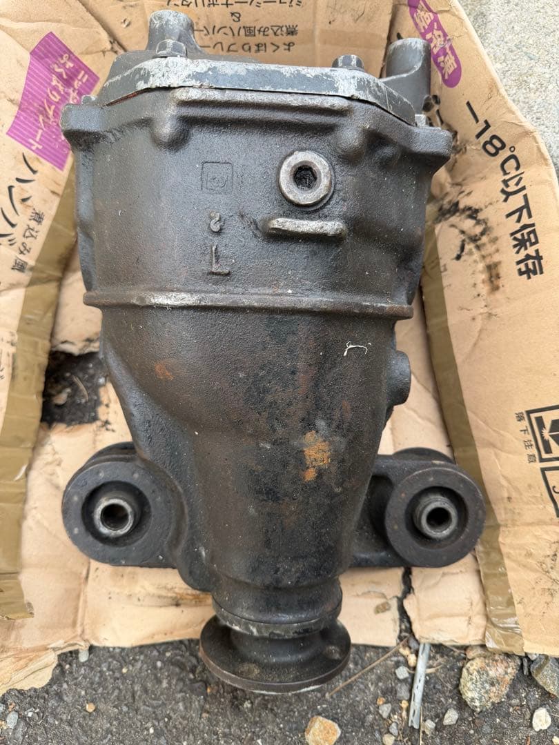 リアデフ 金属製 黒　Jzx100 チェイサー　ケース