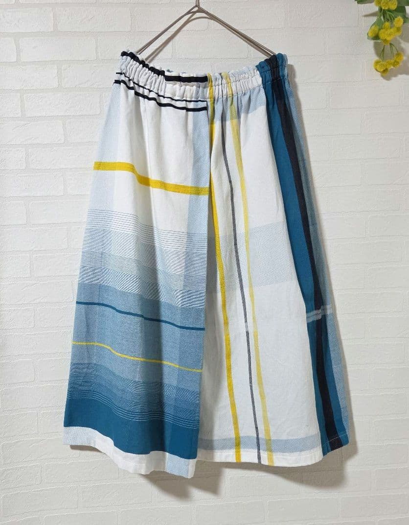 【tamaki niime　玉木新雌】　コットン100％　スカート