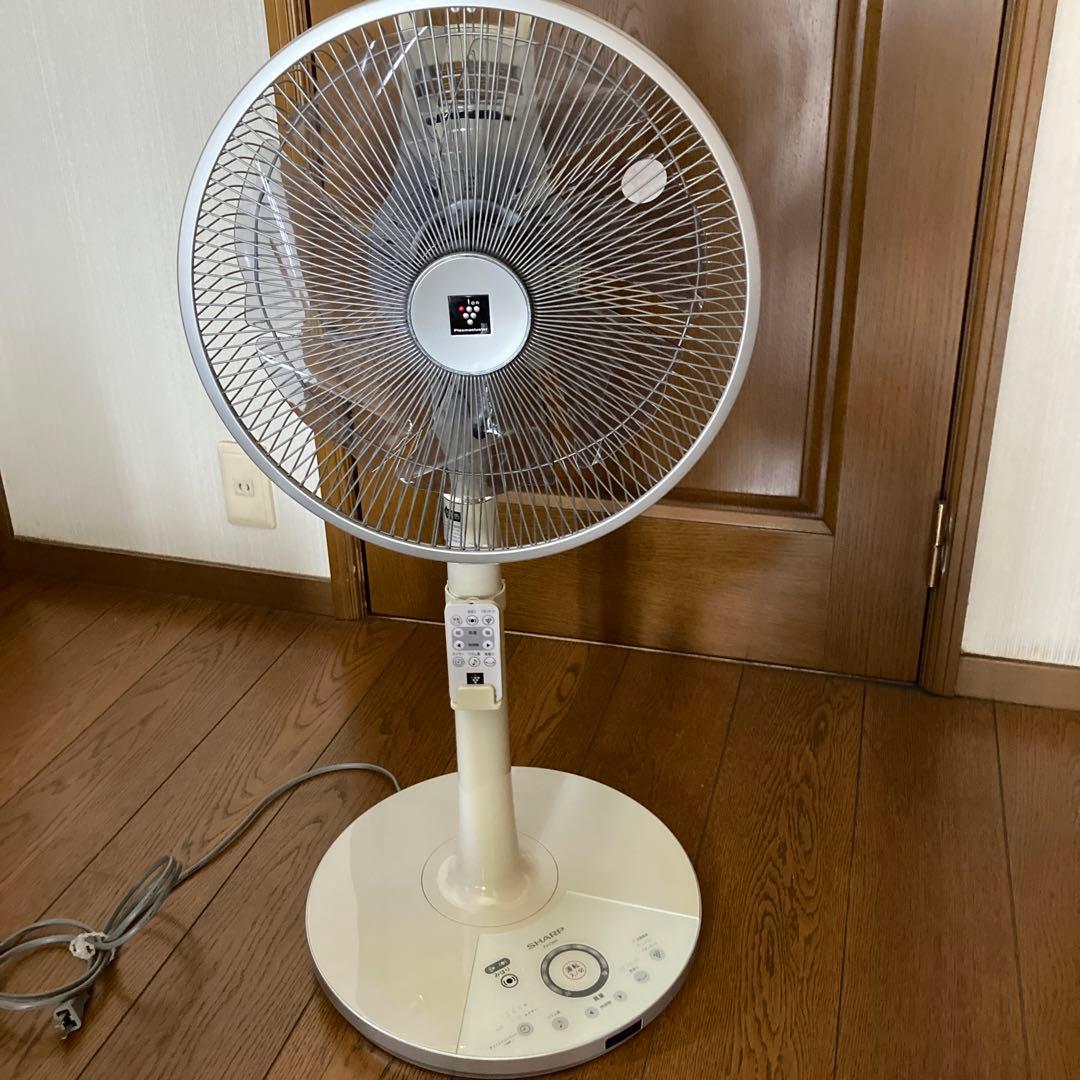 江戸百景　シャープ扇風機(リモコン付き)