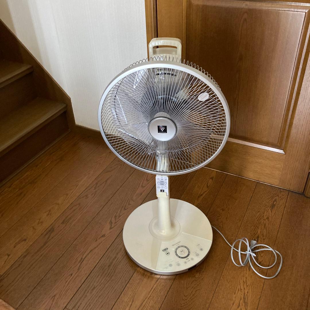 江戸百景　シャープ扇風機(リモコン付き)