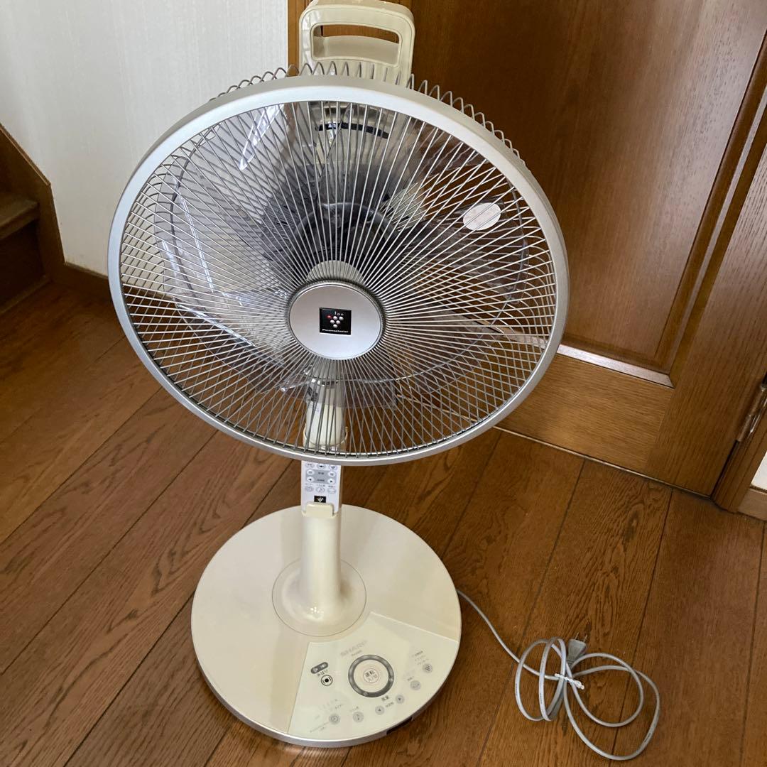 江戸百景　シャープ扇風機(リモコン付き)