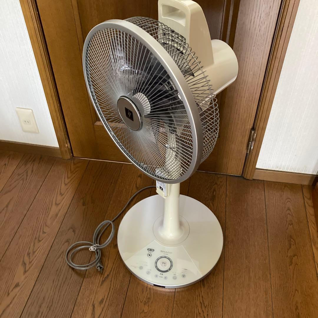 江戸百景　シャープ扇風機(リモコン付き)