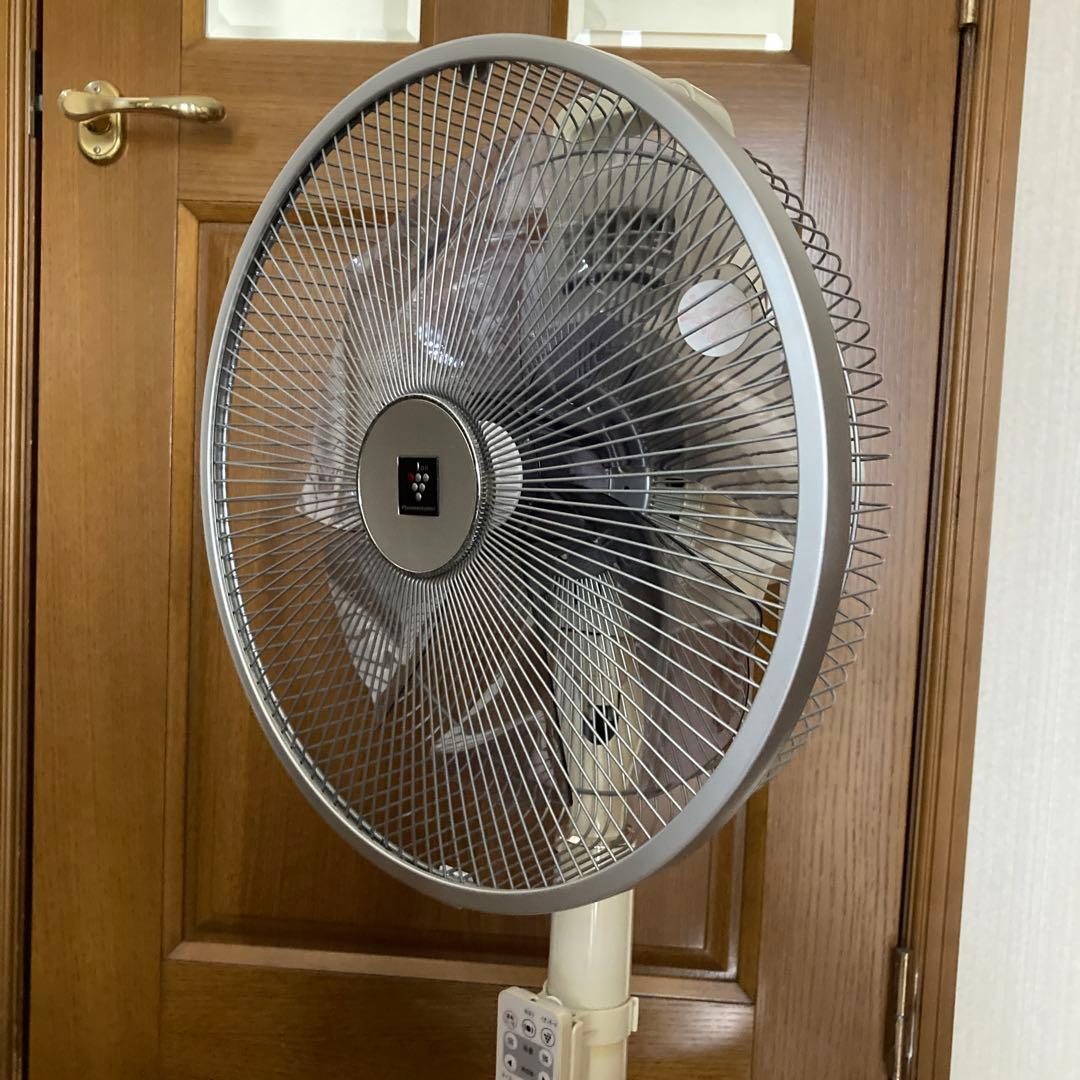 江戸百景　シャープ扇風機(リモコン付き)