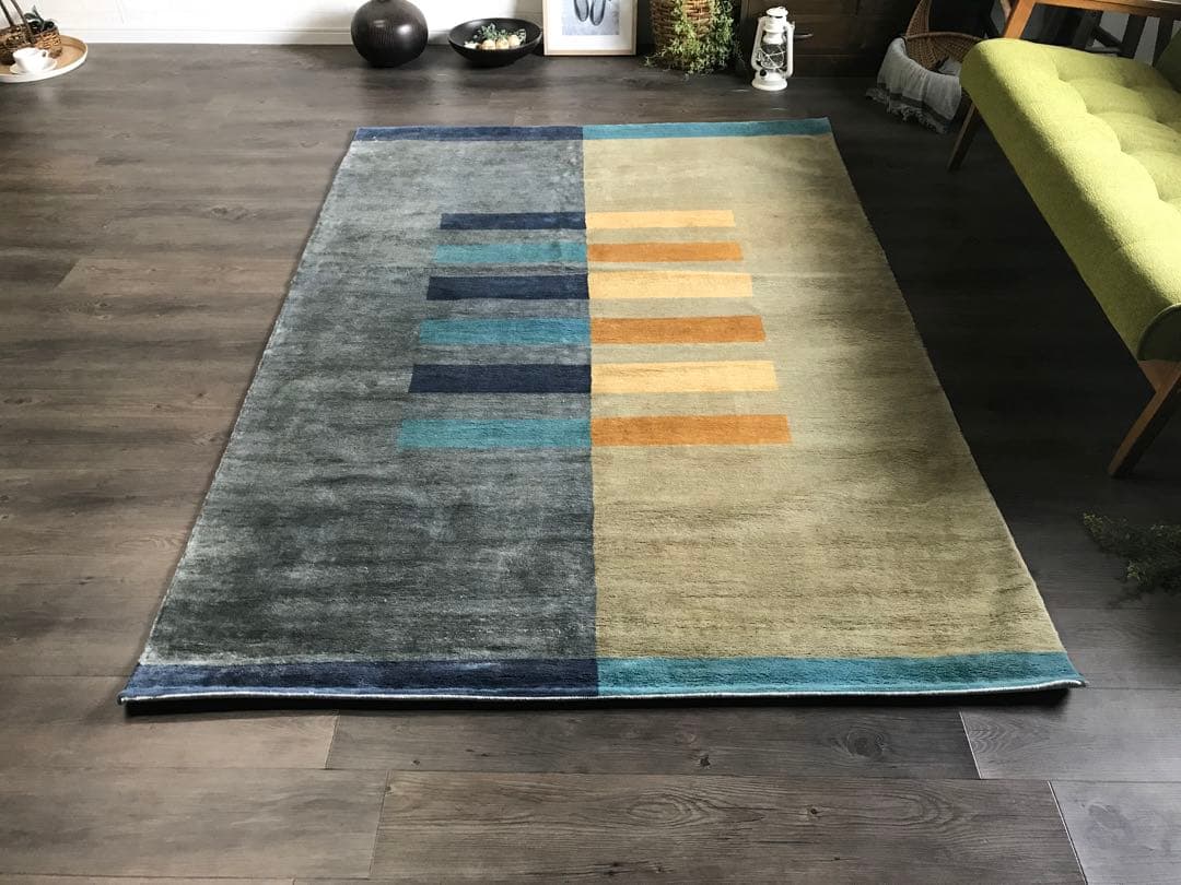 Kw M  142.5x203.5cm 絨毯 ラグ ラグマット