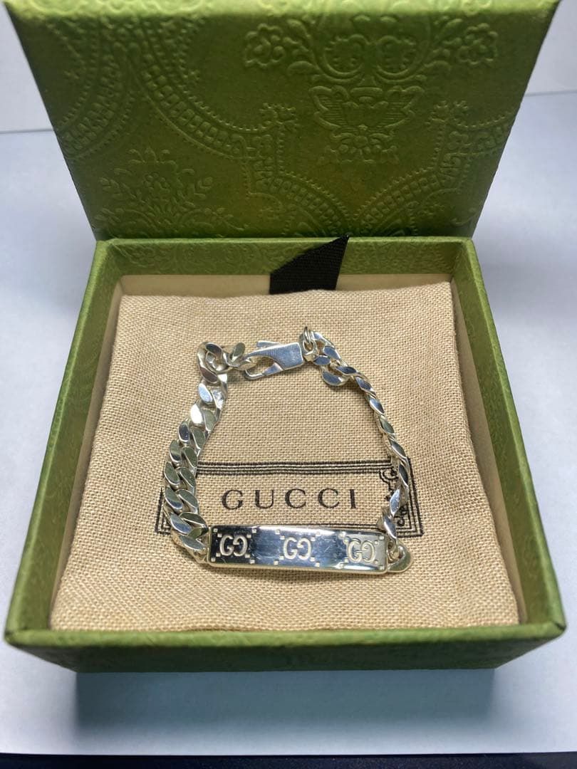 GUCCI シルバー925チェーンブレスレット最終値下げ