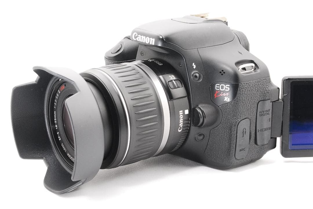 Canon EOS kiss x5 シングルレンズセット 画面反転で楽々自撮り