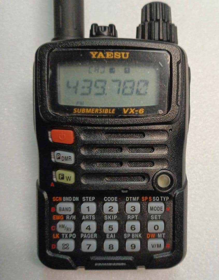 ヤエス VX-6 (144, 430MHz＆防水) 美品！