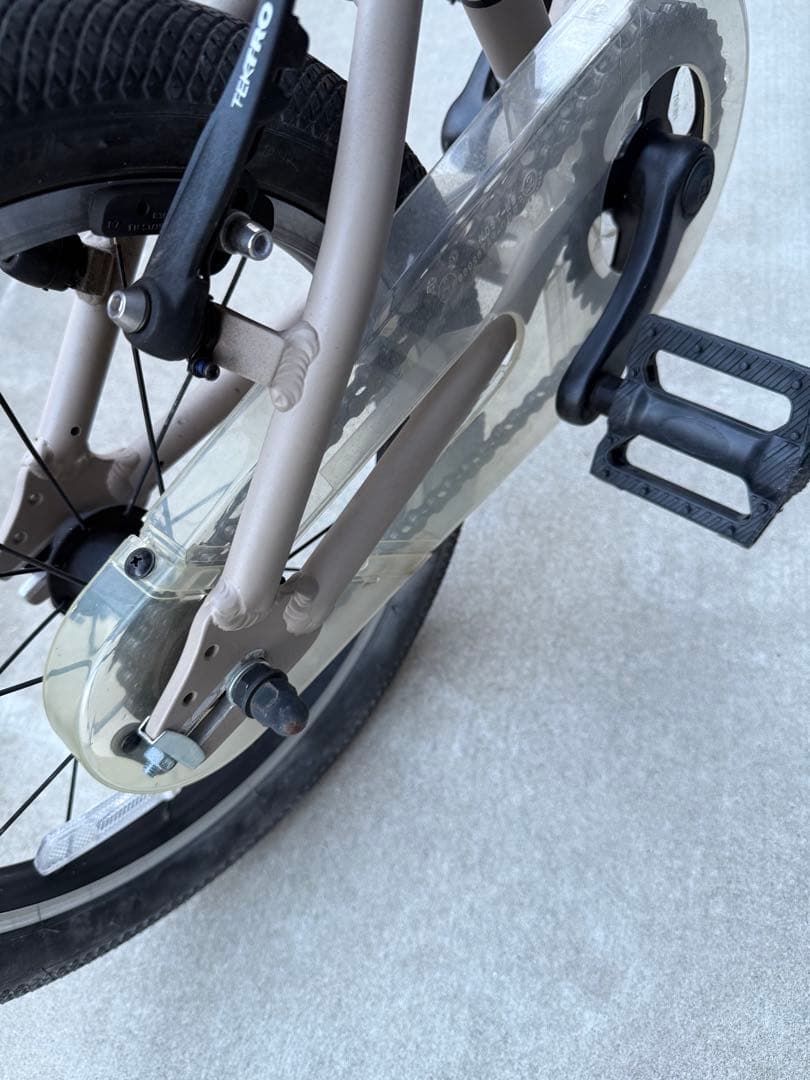 MARIN 16インチ 子供用自転車 ベージュ　自宅保管　補助輪あり　鍵なし