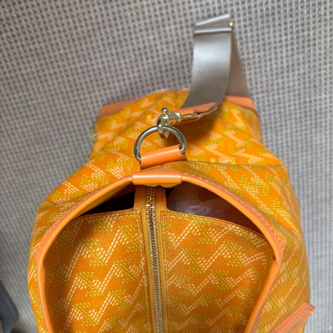 レザレクション　ラニウス　ボストンバック　トートバック　マスタードカラー ゴルフ