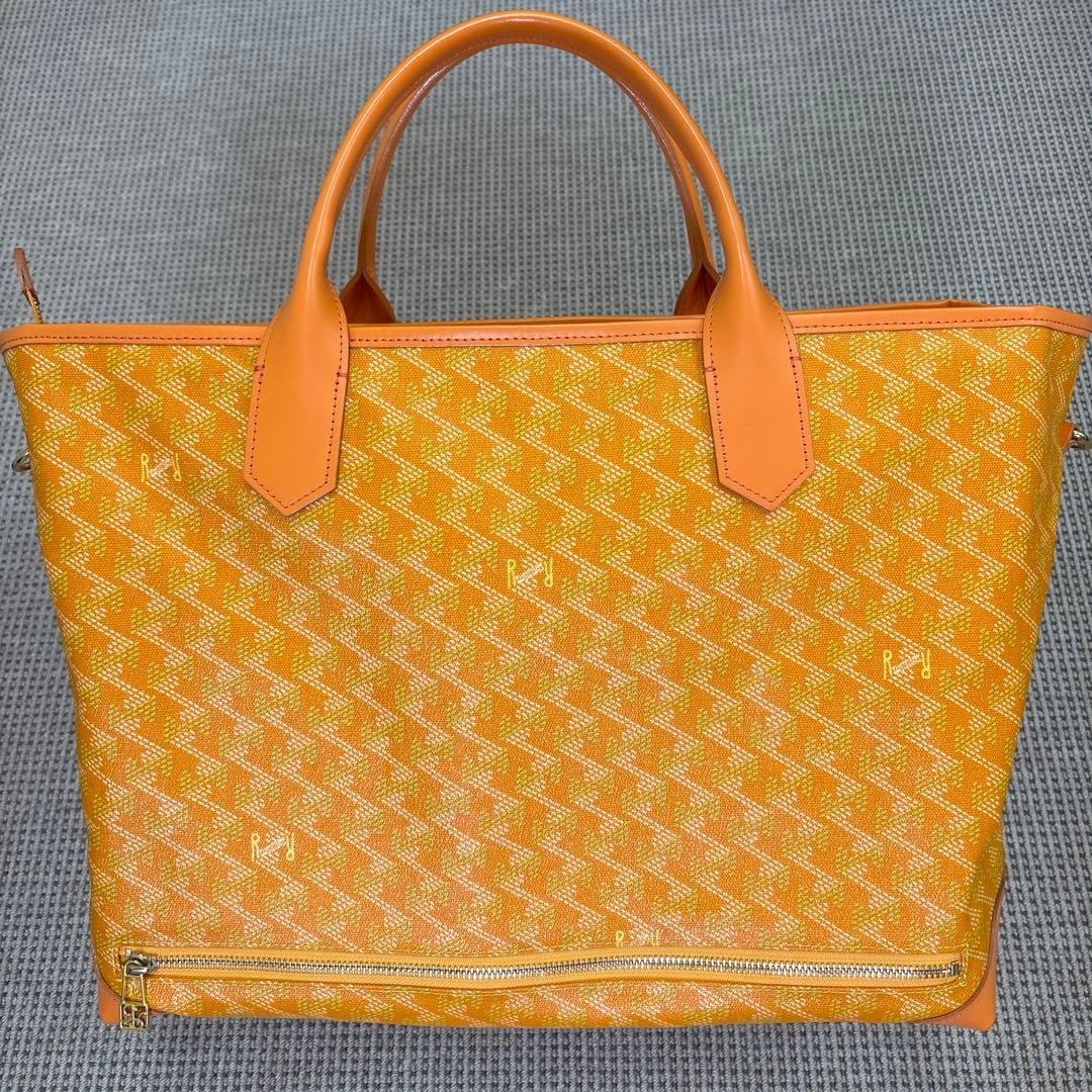 レザレクション　ラニウス　ボストンバック　トートバック　マスタードカラー ゴルフ