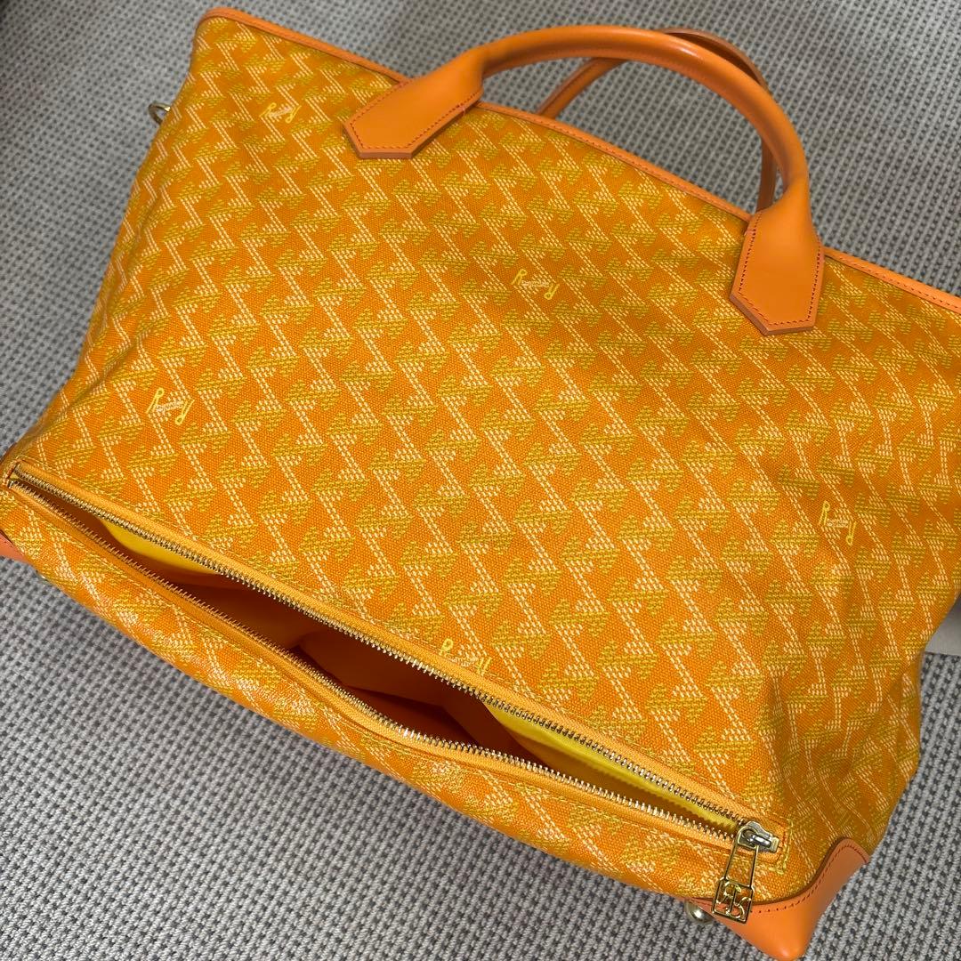 レザレクション　ラニウス　ボストンバック　トートバック　マスタードカラー ゴルフ