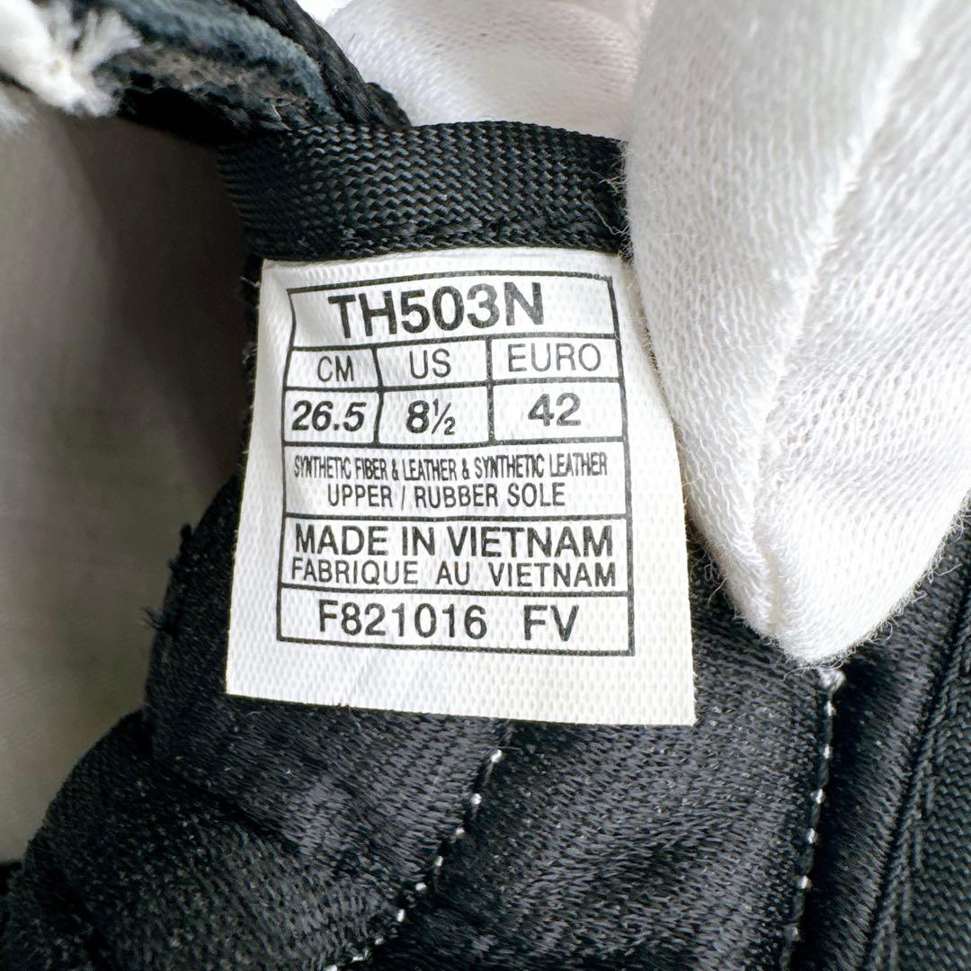 【オニツカタイガー】スニーカー 26.5cm ブラック ホワイト TH503N