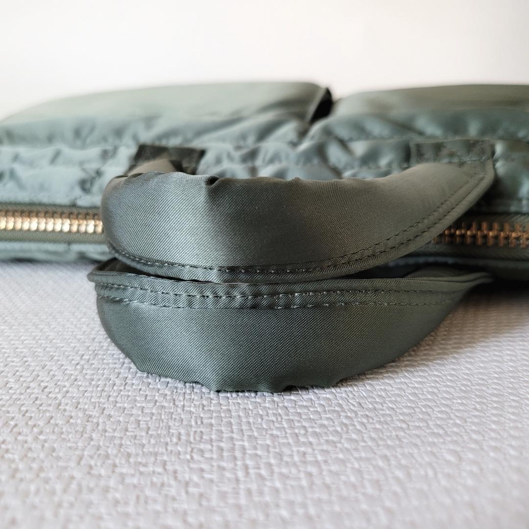 PORTER＿新型TANKER SHORT HELMET(L)＿タンカーグリーン