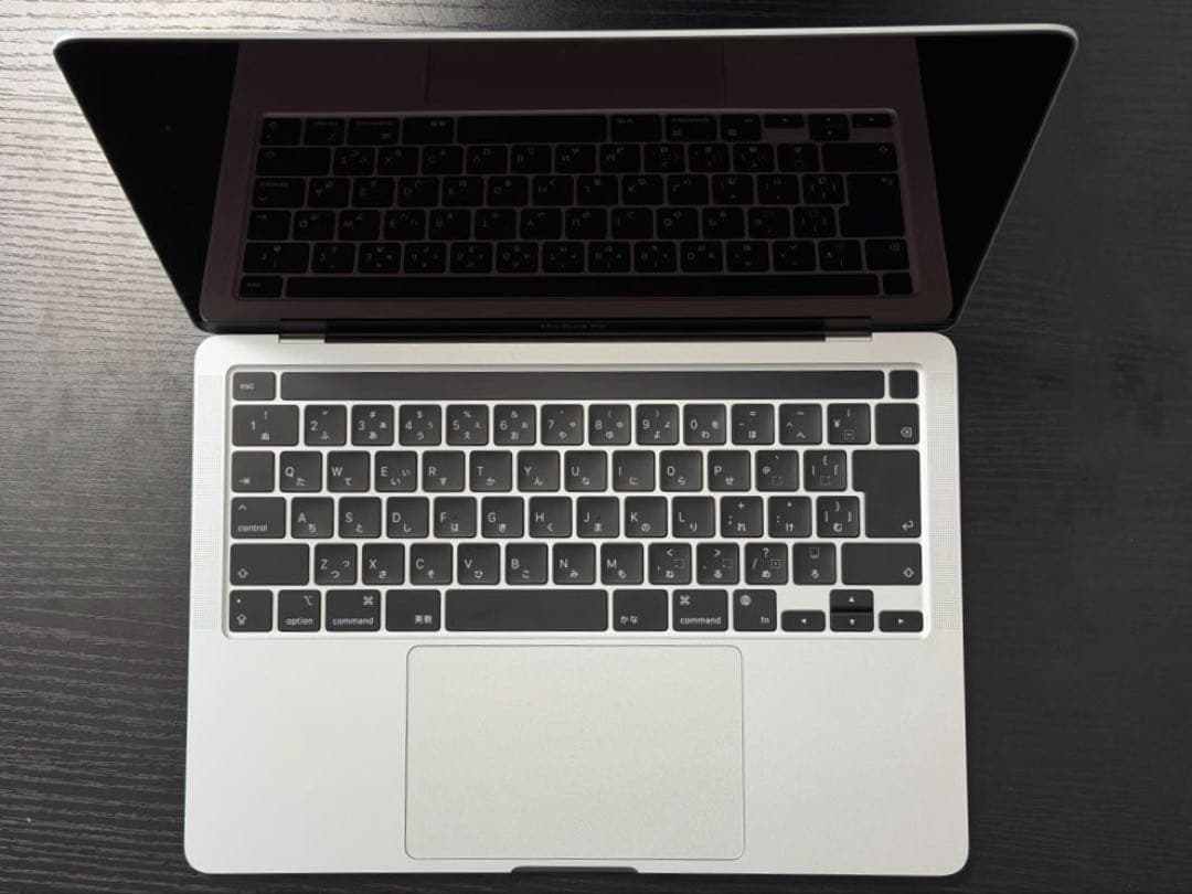 【美品】MacBook Pro M1チップ 13インチ シルバー 充放電70回