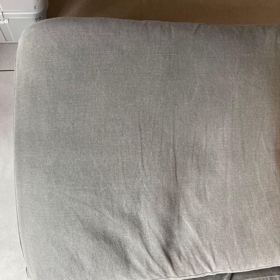 モモナチュラル　「 オットマン 」 フットスツール　クラウドローソファー