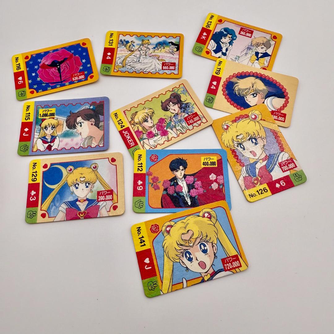 【まとめ売り／重複なし】豪華！セーラームーン カード レアカードセット