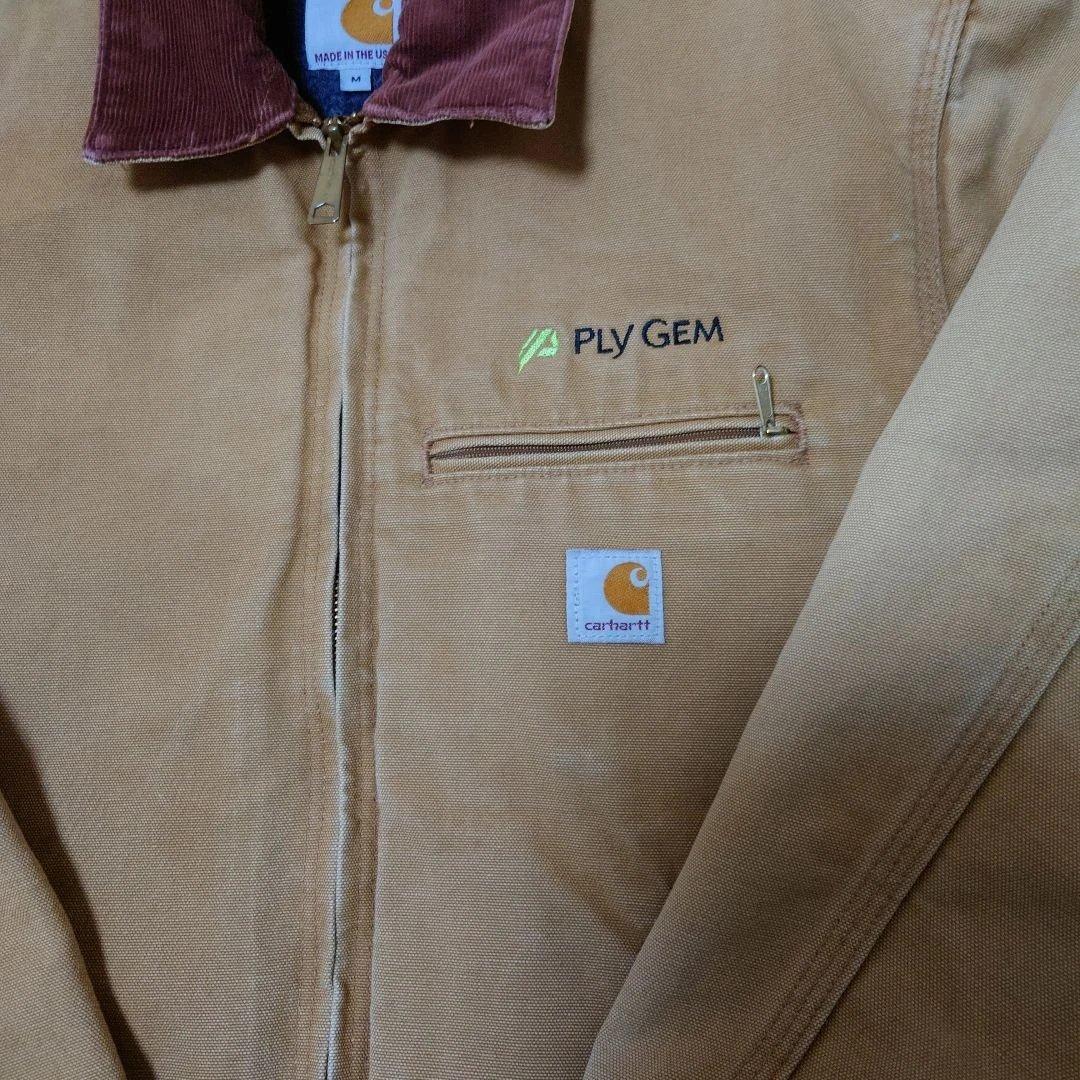 カーハート デトロイトジャケット M ブラウン