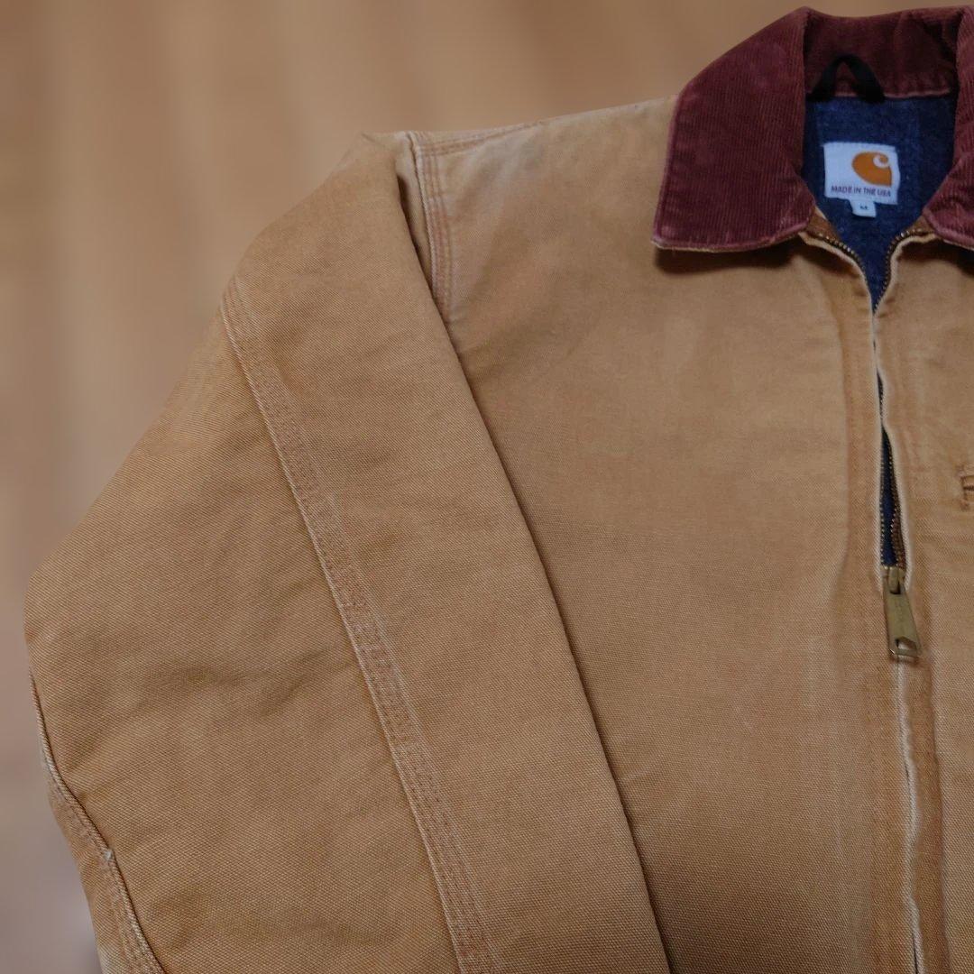 カーハート デトロイトジャケット M ブラウン