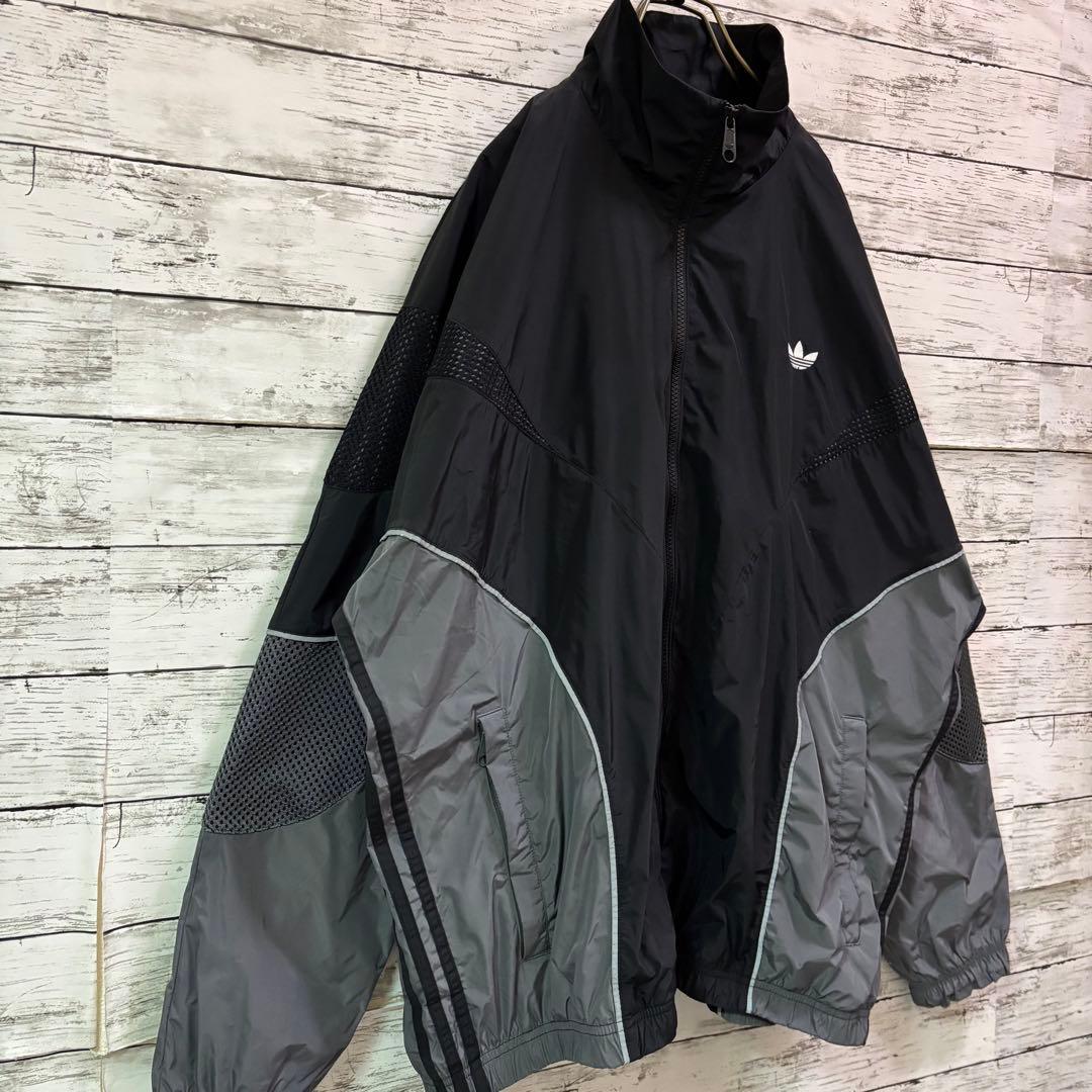 adidas ナイロンジャケット Rekive ウーブントラックトップ 2XL