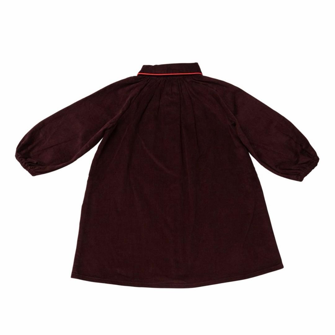 【House on The Hill】Corduroy Dress(Brown)