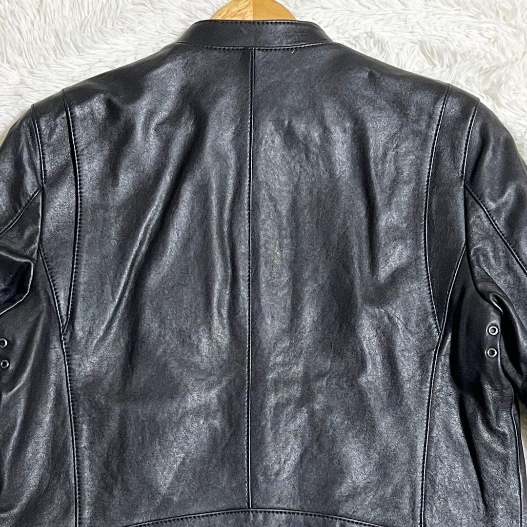 【美品】COACH lether lamb jacket archive 羊革