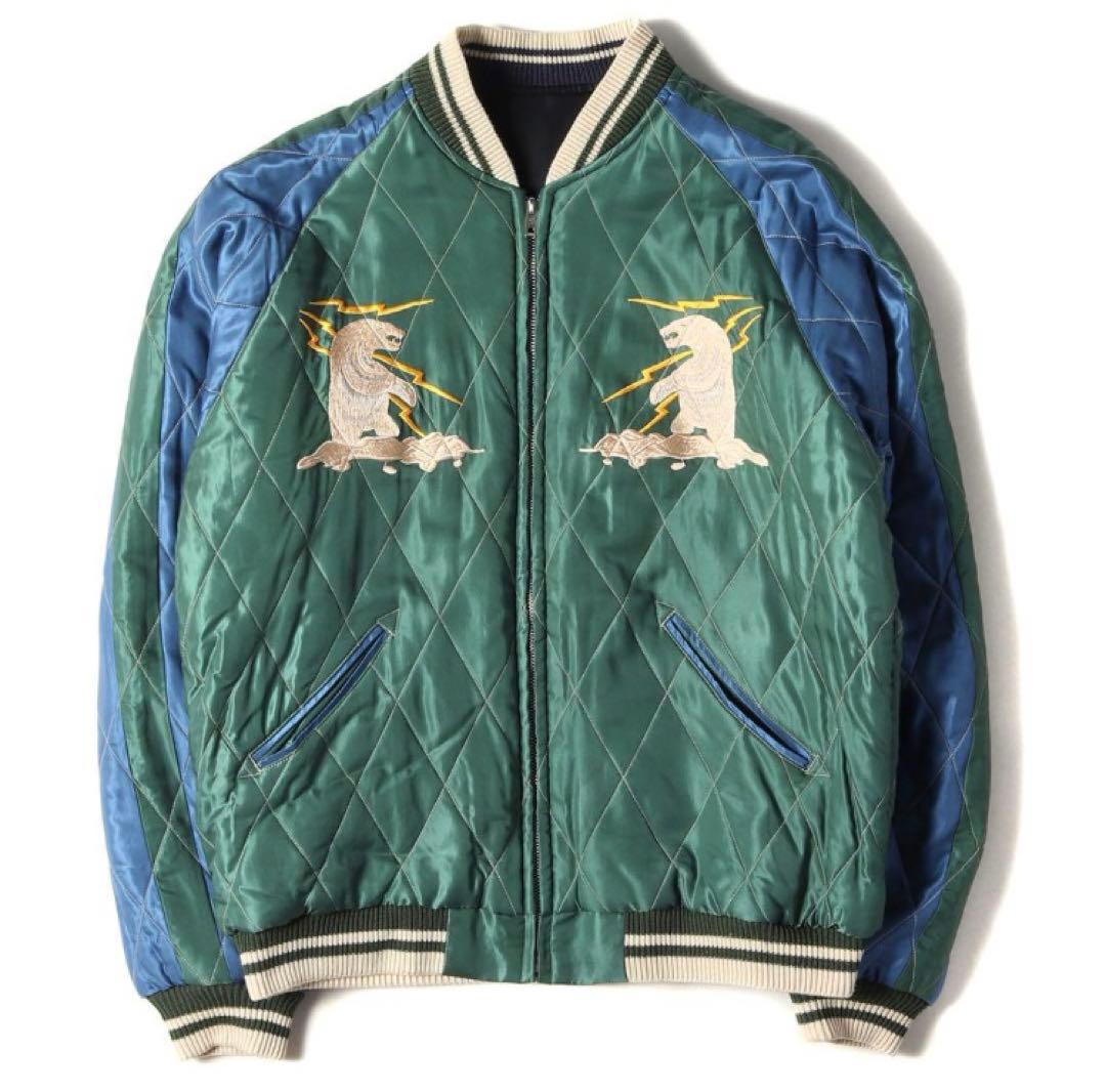 20AWリバーシブルキルティングスカジャンアラスカジャン シロイワヤギ×鷲モデル