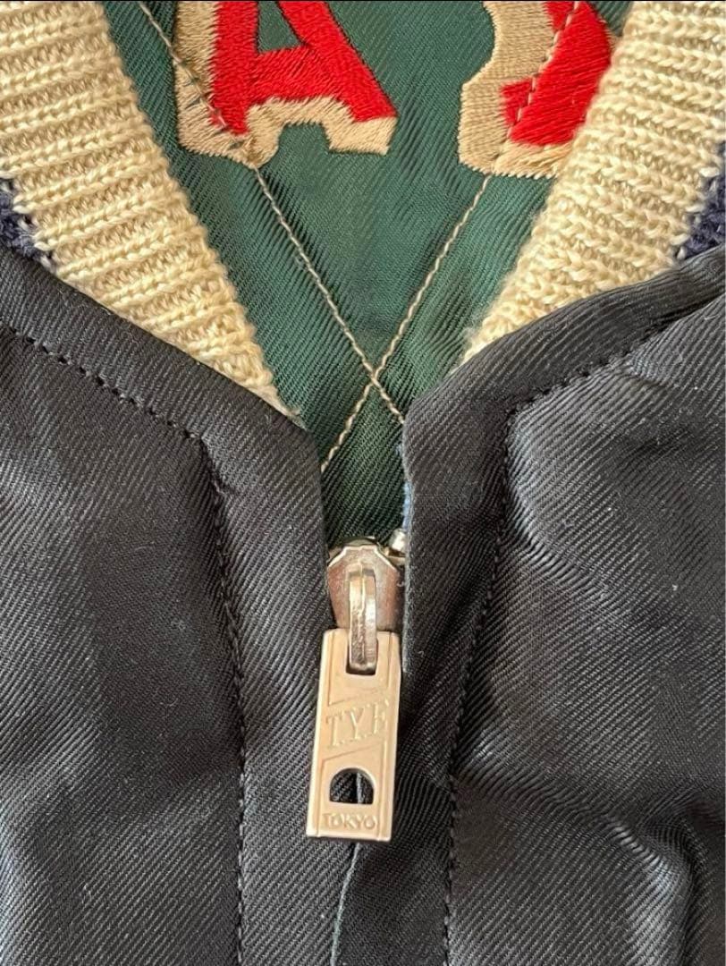 20AWリバーシブルキルティングスカジャンアラスカジャン シロイワヤギ×鷲モデル