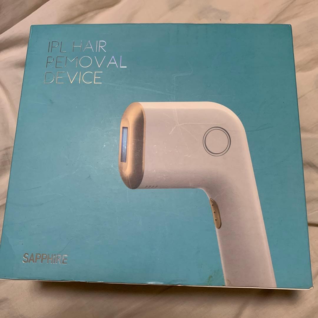 サファイア IPL脱毛器 本体。未使用品。