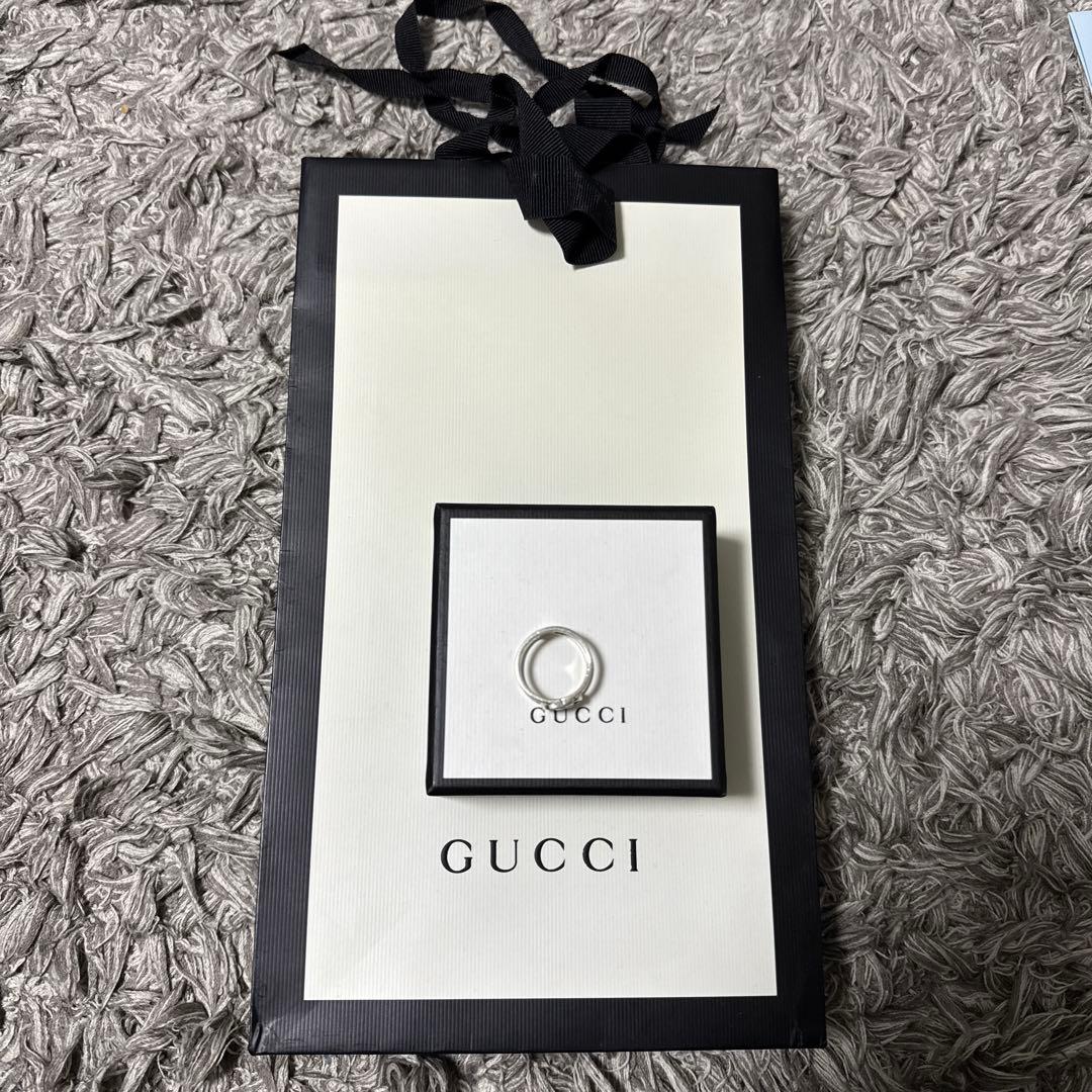 GUCCI シルバーリング　19号