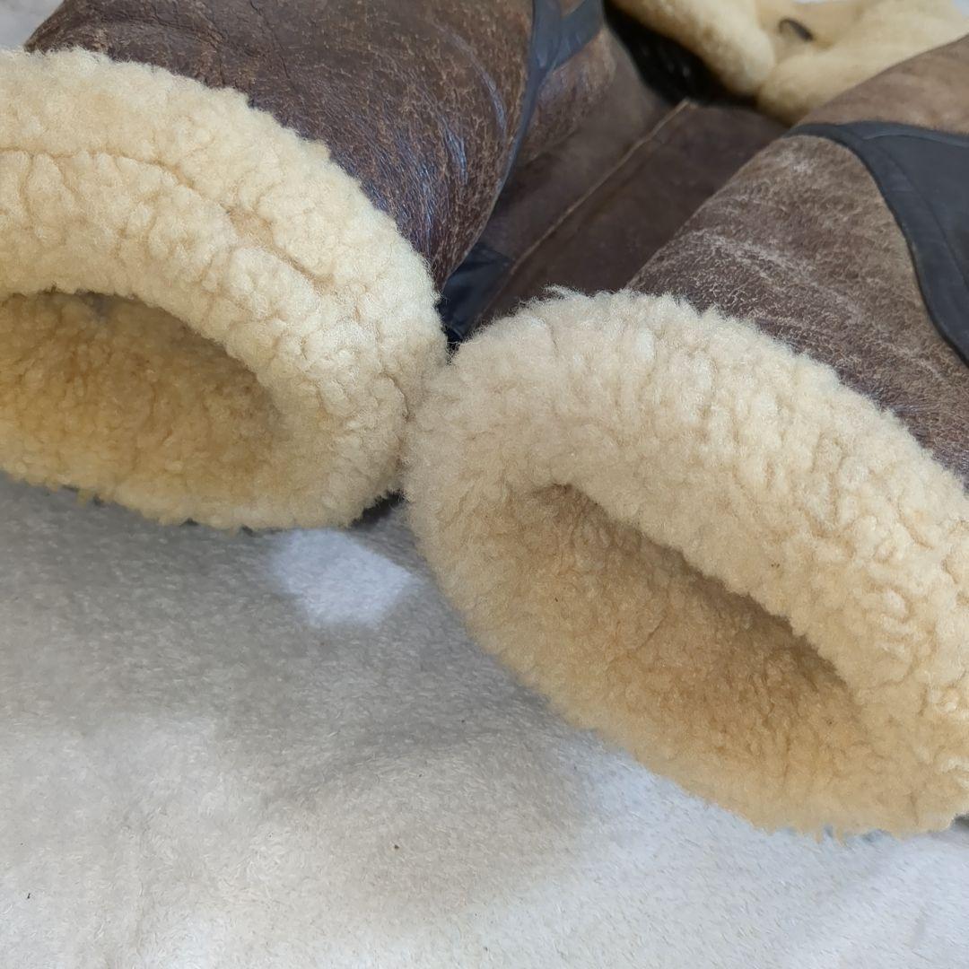 ハーレーダビッドソン B-3 ムートン ジャケット Lサイズ ライダース