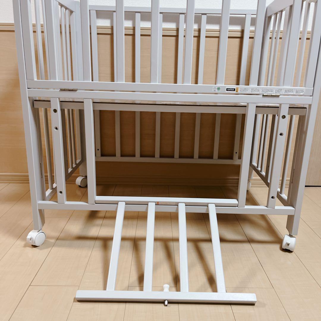 KATOJI カトージミニベビーベッド グレー