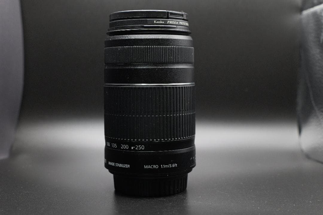 望遠レンズ　Canon EFS 55-250mm F4-5.6 IS ll