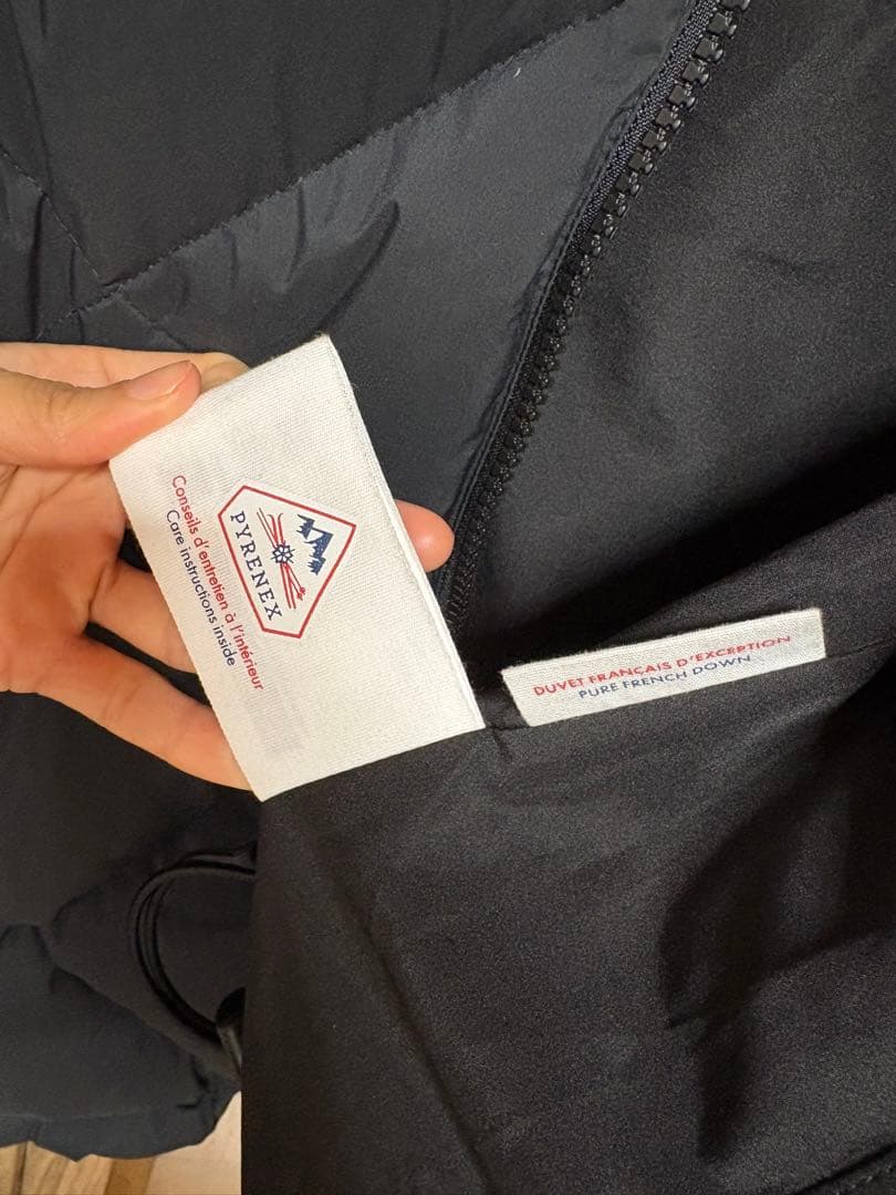 超美品Pyrenex　ピレネックス　ADELE　ダウンジャケット ブラックM
