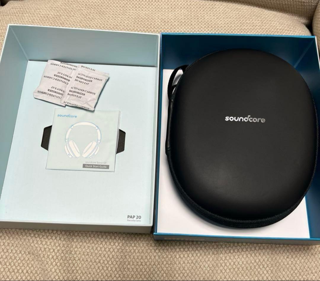 ヘッドホン anker q45