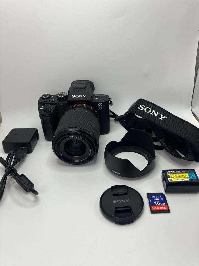【返品保証・動作確認済】SONY α7 II 標準ズームレンズキット