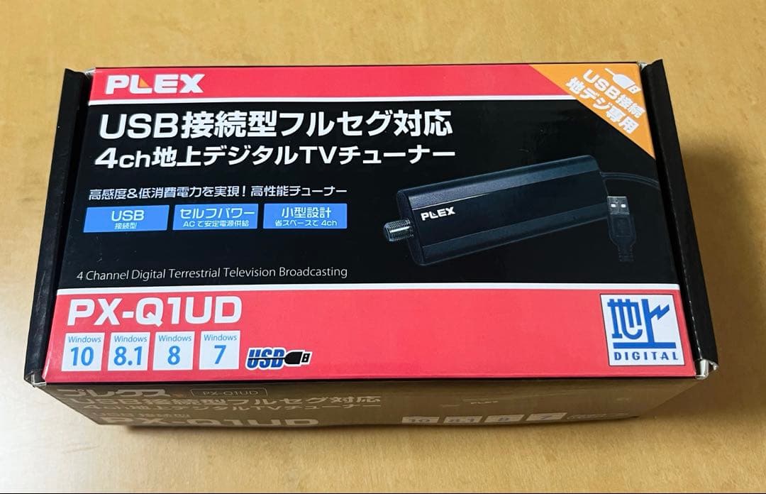 PLEX USB 4ch 地上デジタルTVチューナー PX-Q1UD