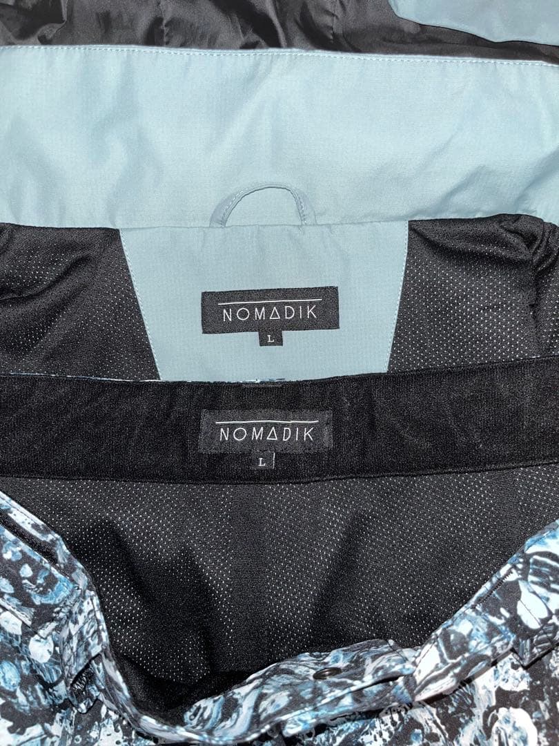 【限定値下げ】NOMADIK スノーボードウェア上下セット　Lサイズ