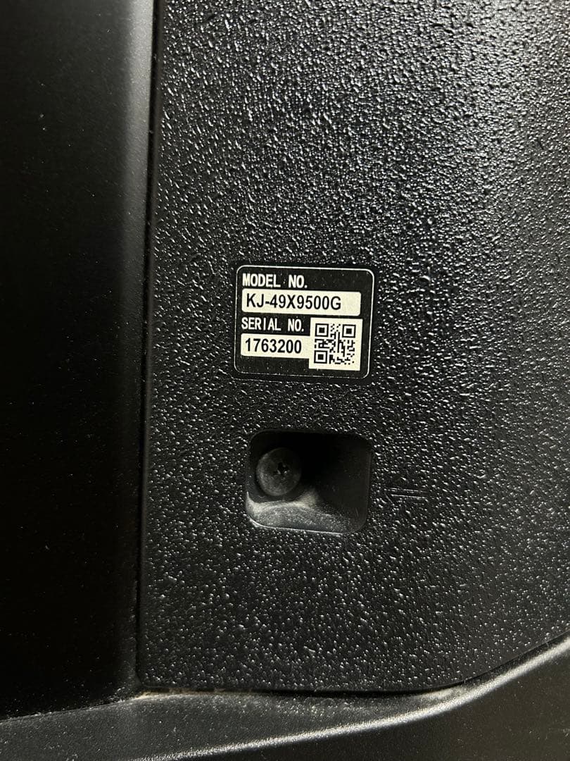 sony BRAVIA kj-49x9500g ジャンク　49インチ　テレビ