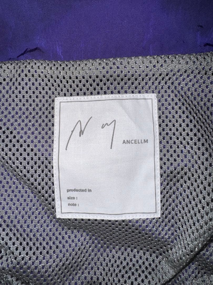 ANCELLM アンセルム 25SS NYLON PULLOVER JACKET