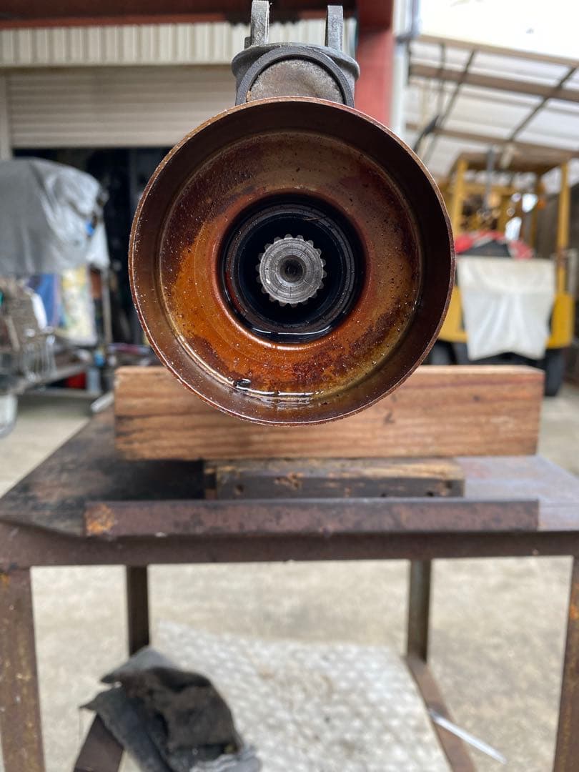 「日産サニー　A型エンジン用ミッション　ローバック５速」 脱着時　作動正常