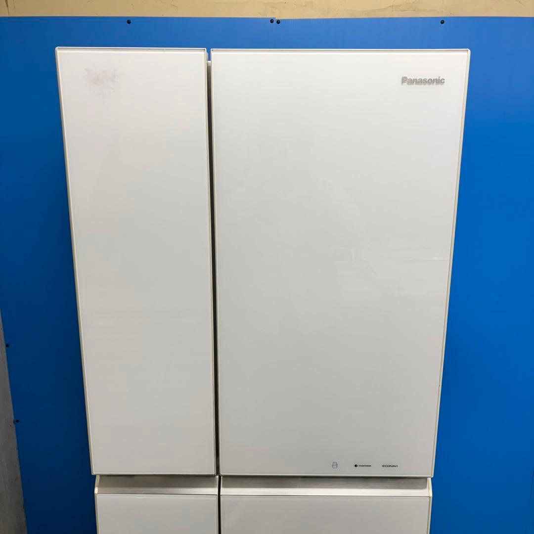 564 大型冷蔵庫　観音開き　6ドア　鏡面　自動製氷機　400L〜500L 美品