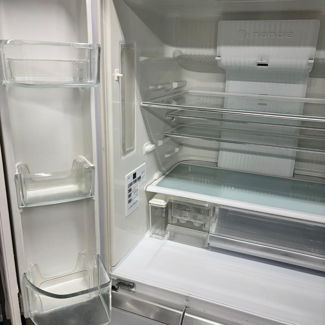 564 大型冷蔵庫　観音開き　6ドア　鏡面　自動製氷機　400L〜500L 美品