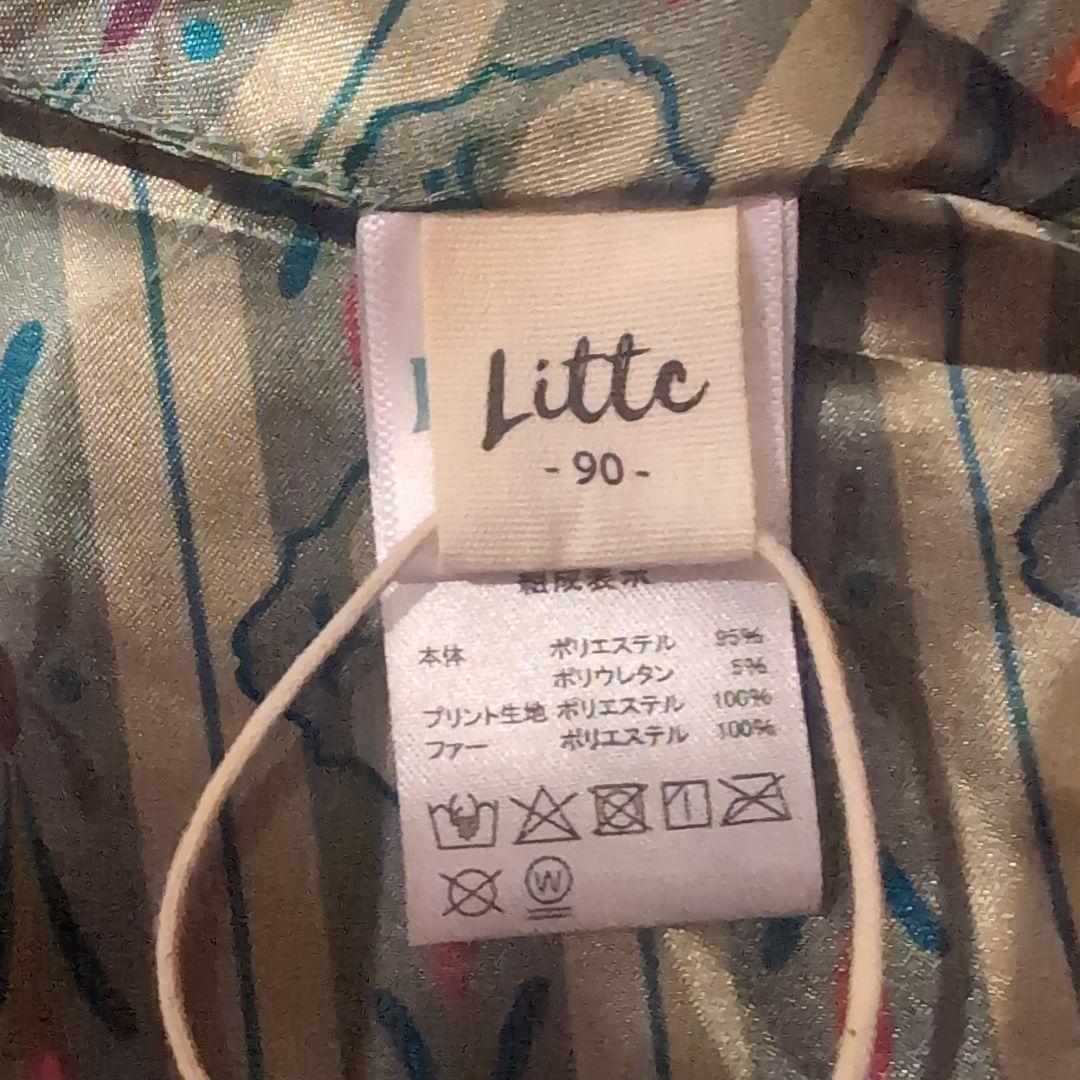 アナ　ワンピース　ケープ　90